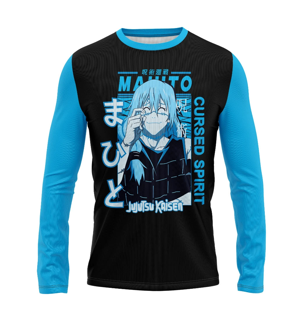 Camisa Manga Longa - Jujutsu Kaisen - Mahito