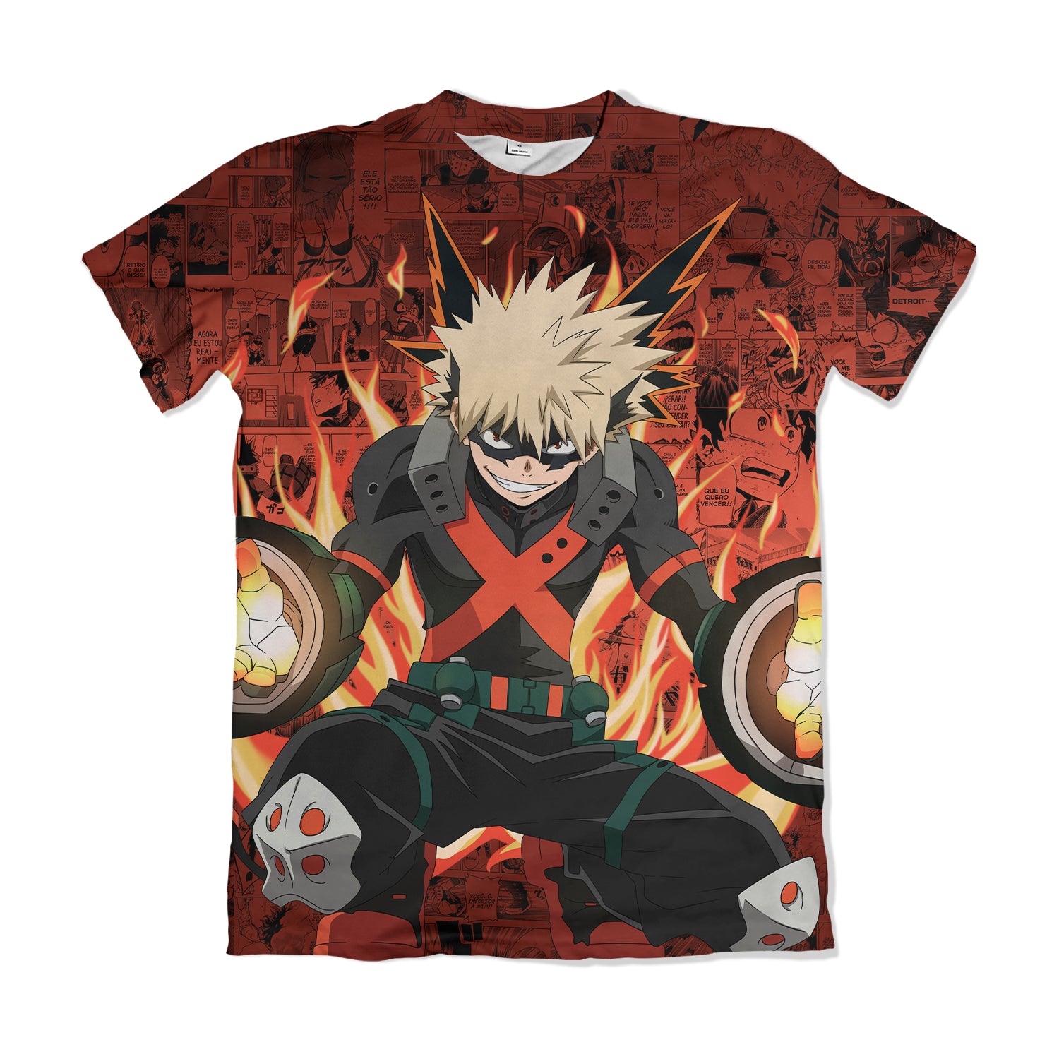 Camisa Boku no Hero - Bakugo Mangá 3