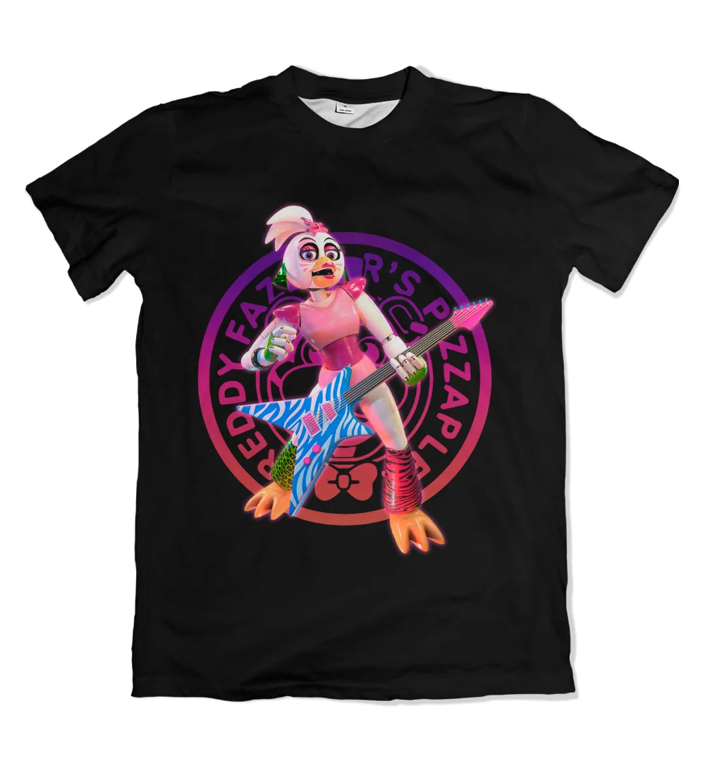 Camisa Five Nights at Freddy's - Glamrock Chica