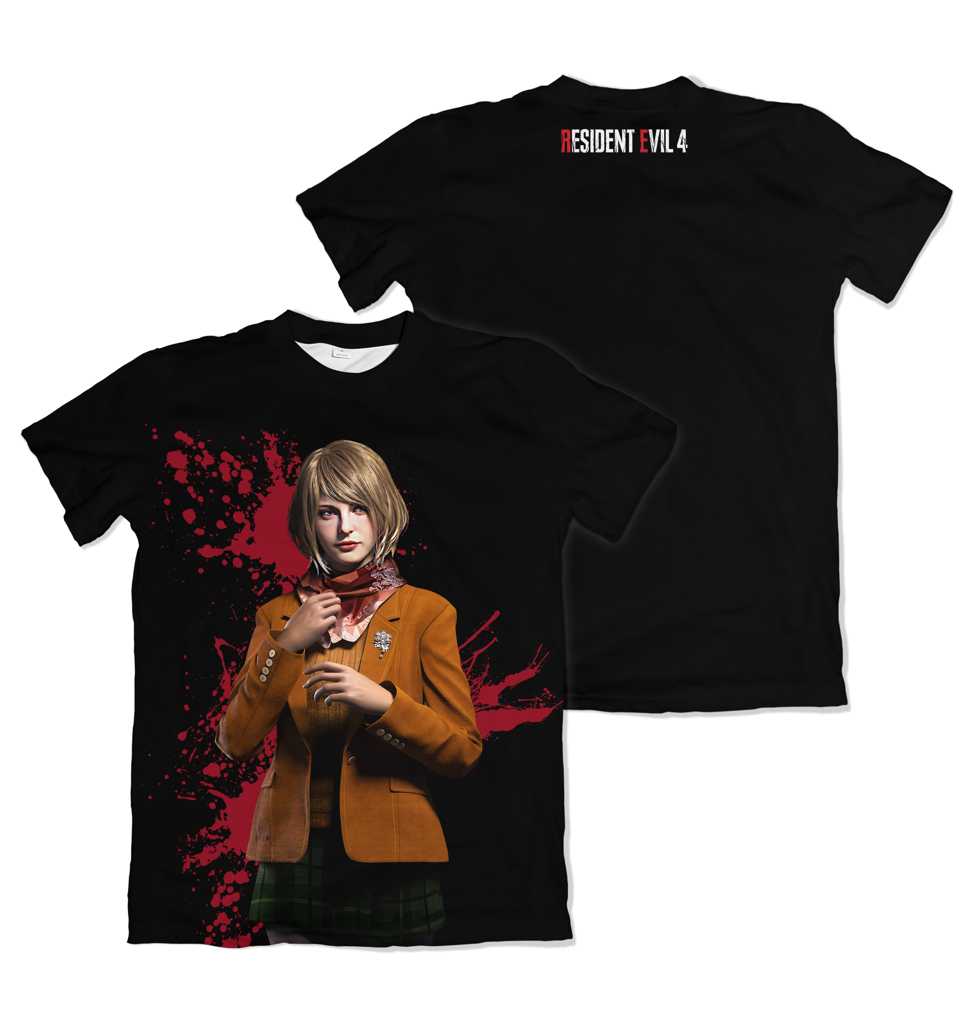 Camiseta Resident Evil Ashley Graham – Dry-Fit Premium Unissex | Swit Store