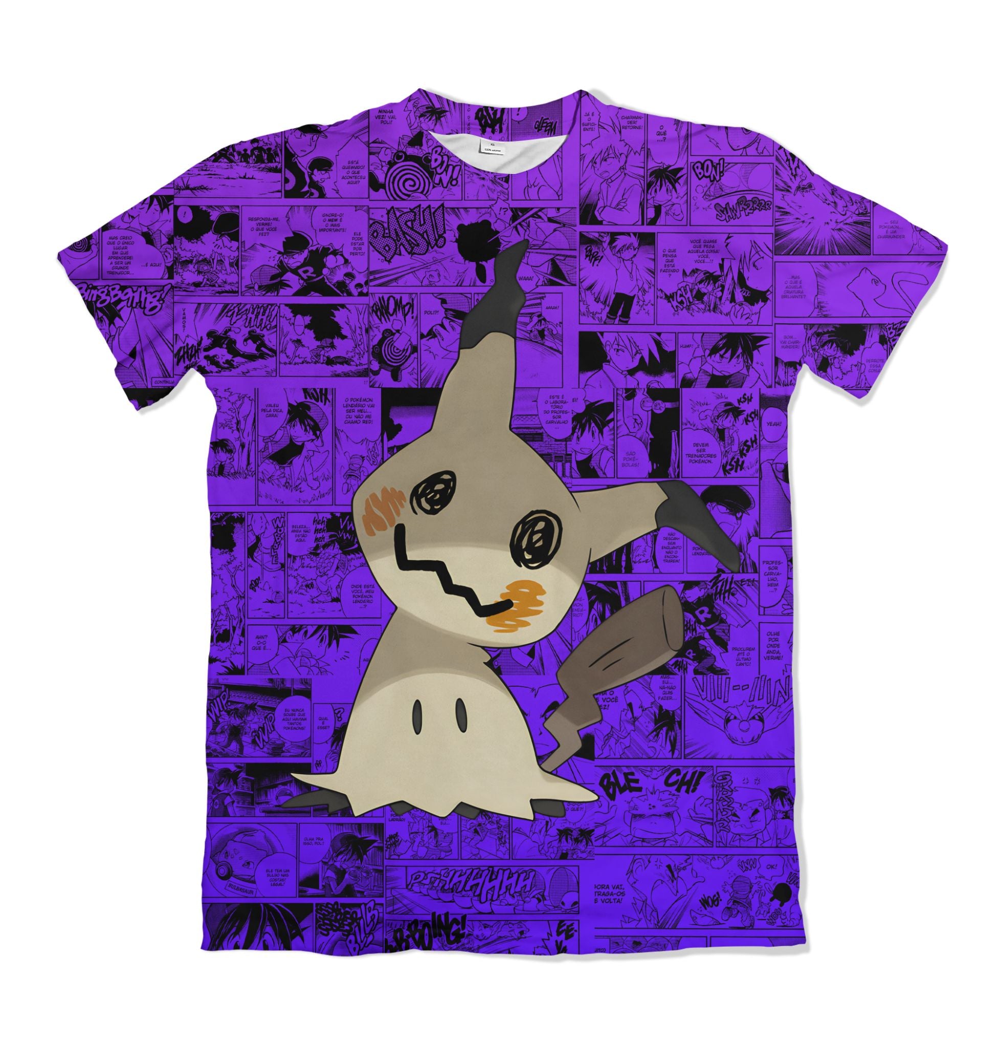 Camiseta Pokemón - Mimikyu, Mangá