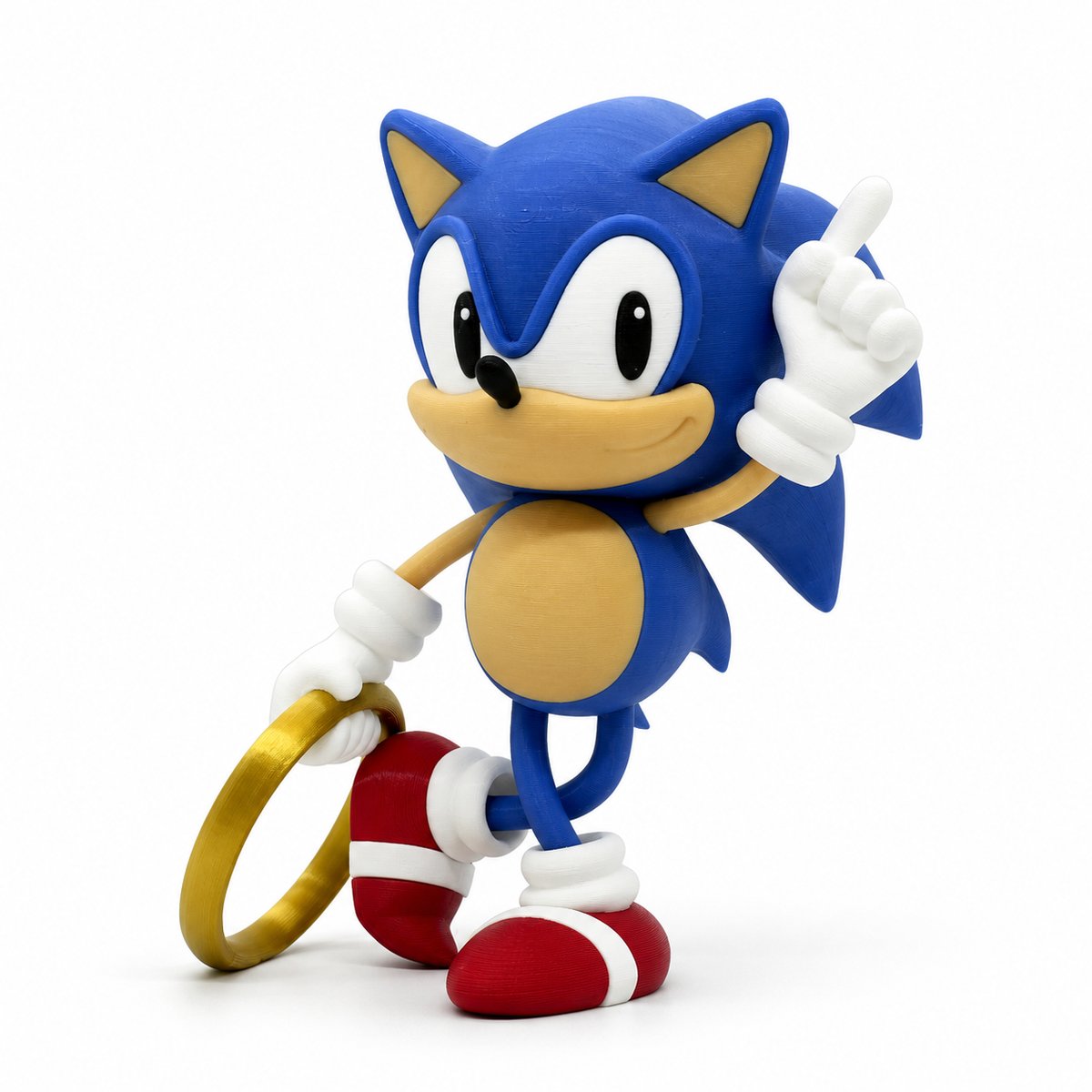 Figure Sonic Clássico 3D